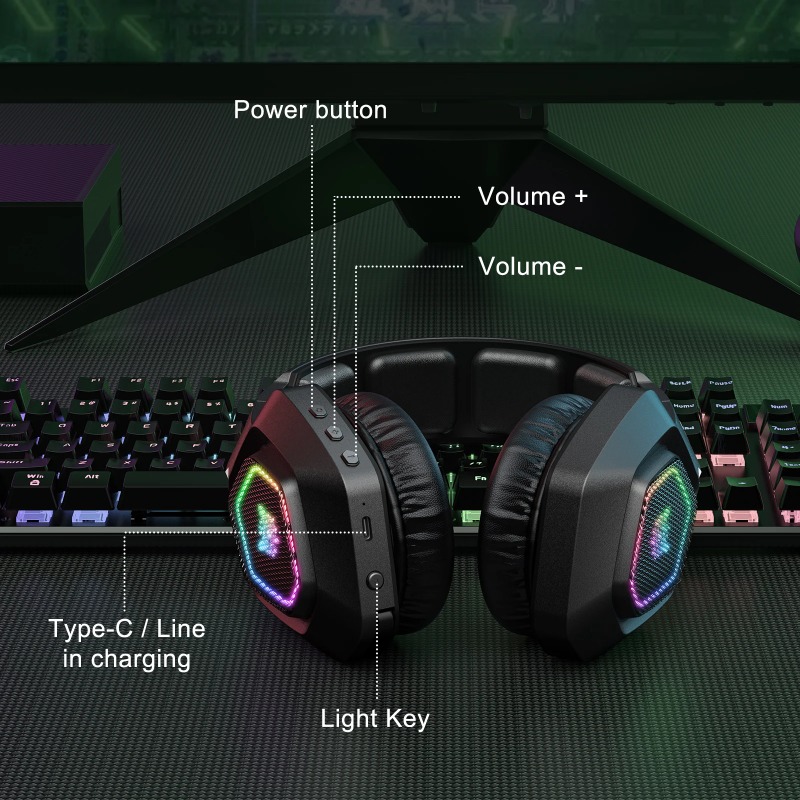 سماعة ألعاب لاسلكية ONIKUMA B1 - مراجعة Gaming Console Amazon وسعره