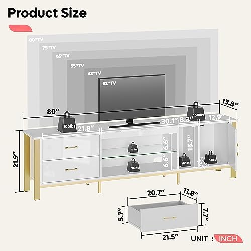 حامل تلفزيون لأجهزة التلفزيون  - مراجعة Gaming Console Entertainment Center وسعره