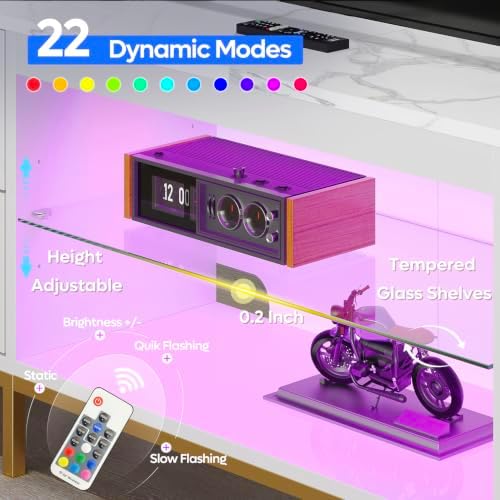 حامل تلفزيون لأجهزة التلفزيون  - مراجعة Gaming Console Entertainment Center وسعره