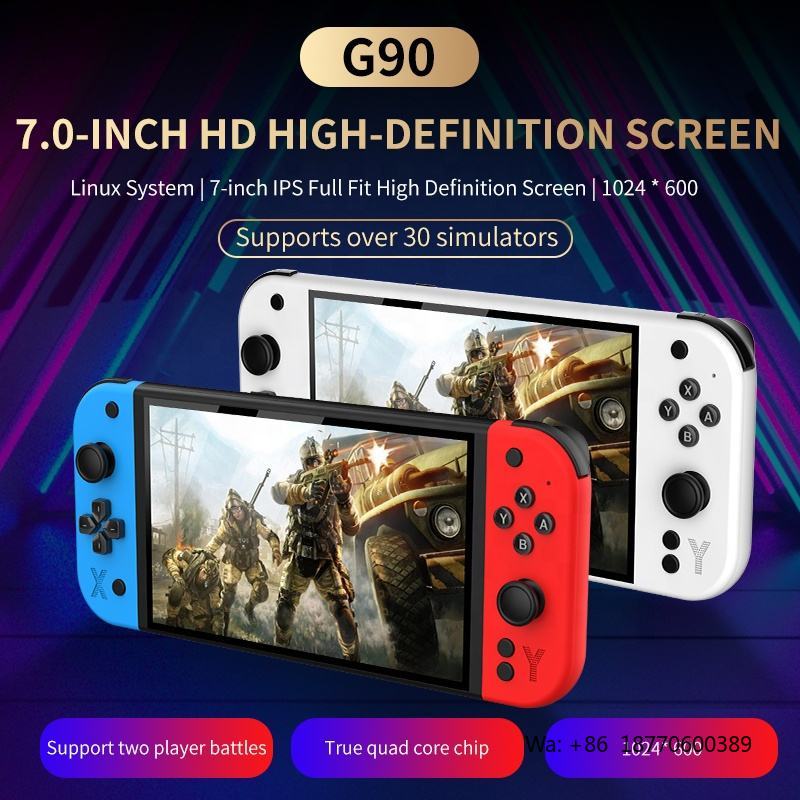 جهاز ألعاب محمول G90 بشاشة 7 ب - مراجعة Gaming Console Definition وسعره