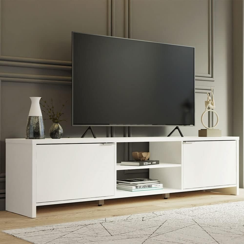 حامل تلفزيون لوحدة تحكم الوسائ - مراجعة Gaming Console Entertainment Center وسعره
