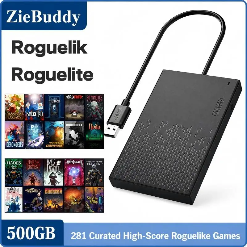 قرص صلب للألعاب ZieBuddy سعة 5 - مراجعة Gaming Console Download وسعره